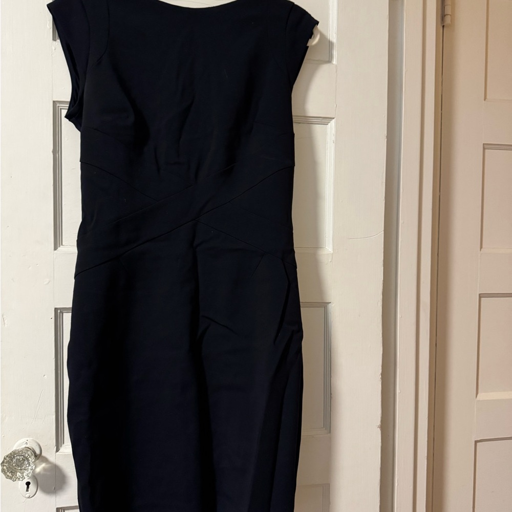 Reiss Midnight Blue Midi Dress